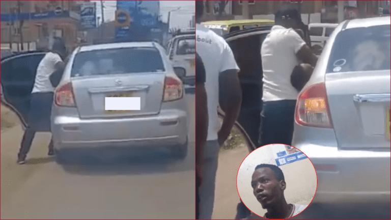 Truth behind viral video of man being bundled into a car in Ongata Rongai Truth behind viral video of man being bundled into a car in Ongata Rongai