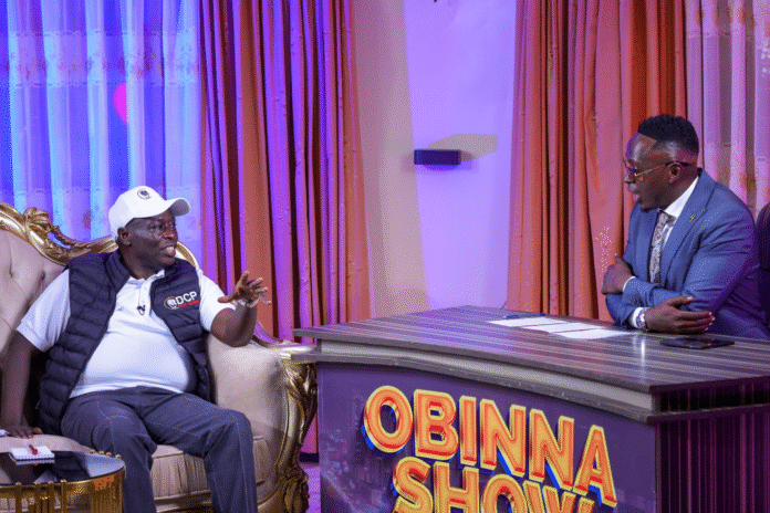 image Former Deputy President Rigathi Gachagua during an interview with Obina Show on May 16, 2025. PHOTO/X/RIGATHI GACHAGUA.